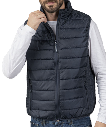 bodywarmer doudoune recyclée