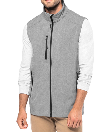 bodywarmer softshell 3 couches
