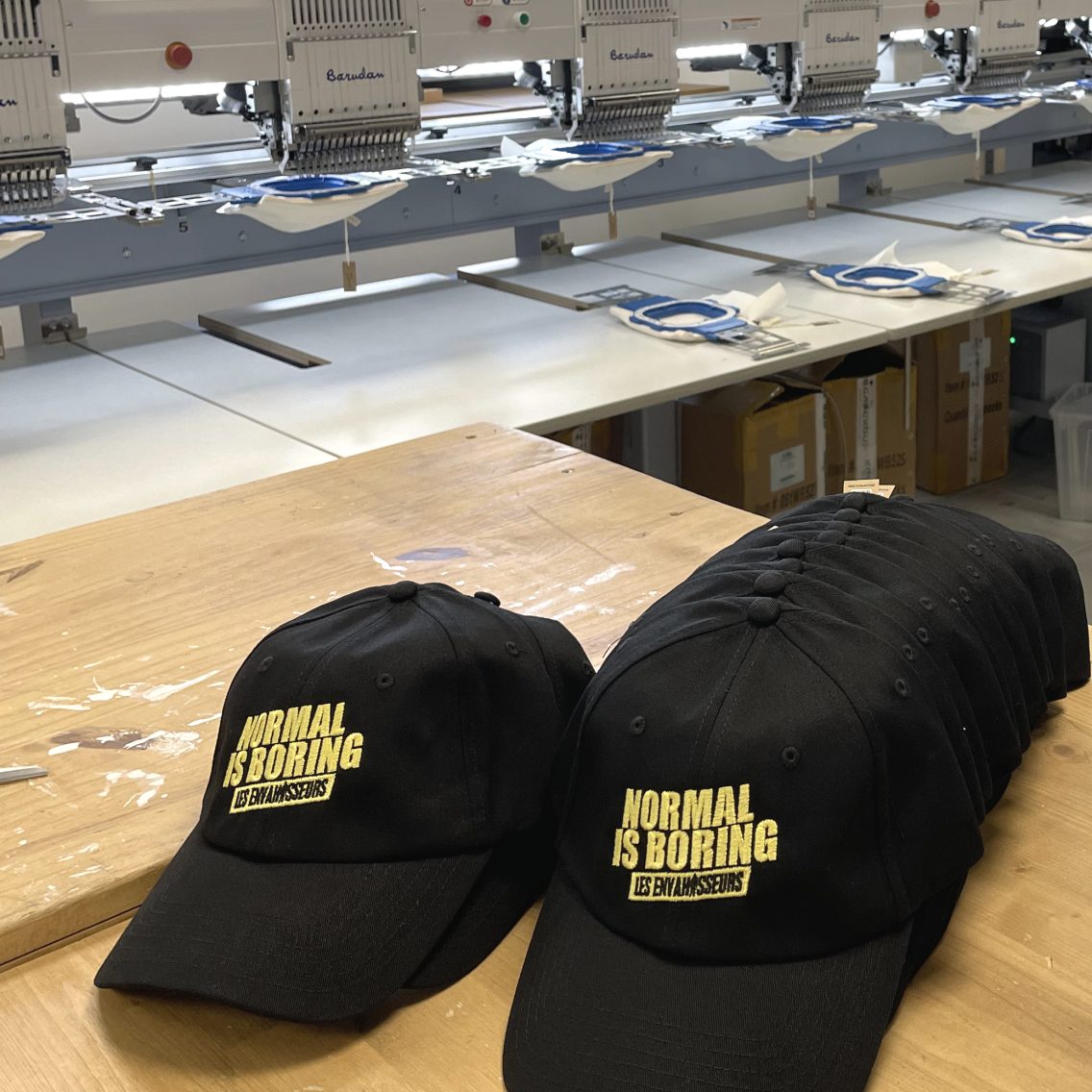 casquette personnalisée merchandising