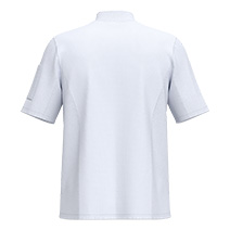 veste cuisinier personnalisee manche courte